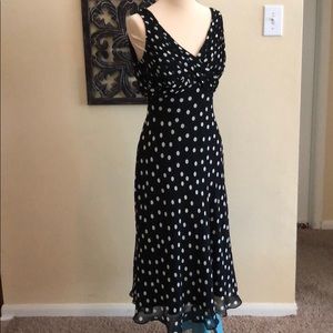 Black and White Cocktail Dress